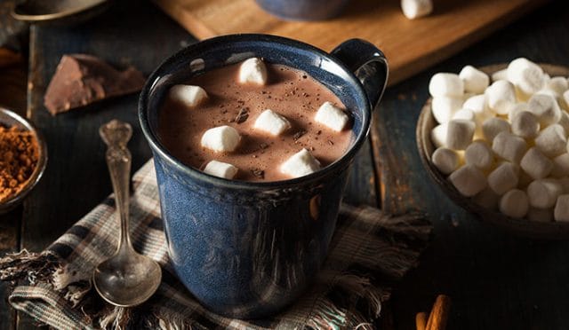 Marshmallow- sıcak çikolata