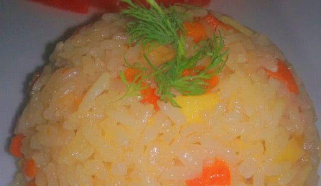 havuçlu patatesli pilav