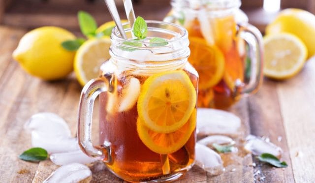 limonlu soğuk çay
