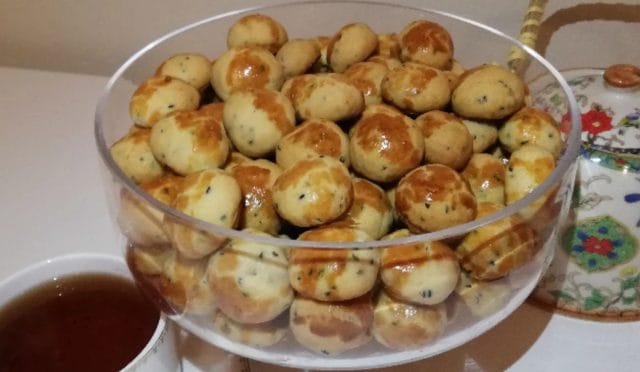 corek otlu misket kurabiye