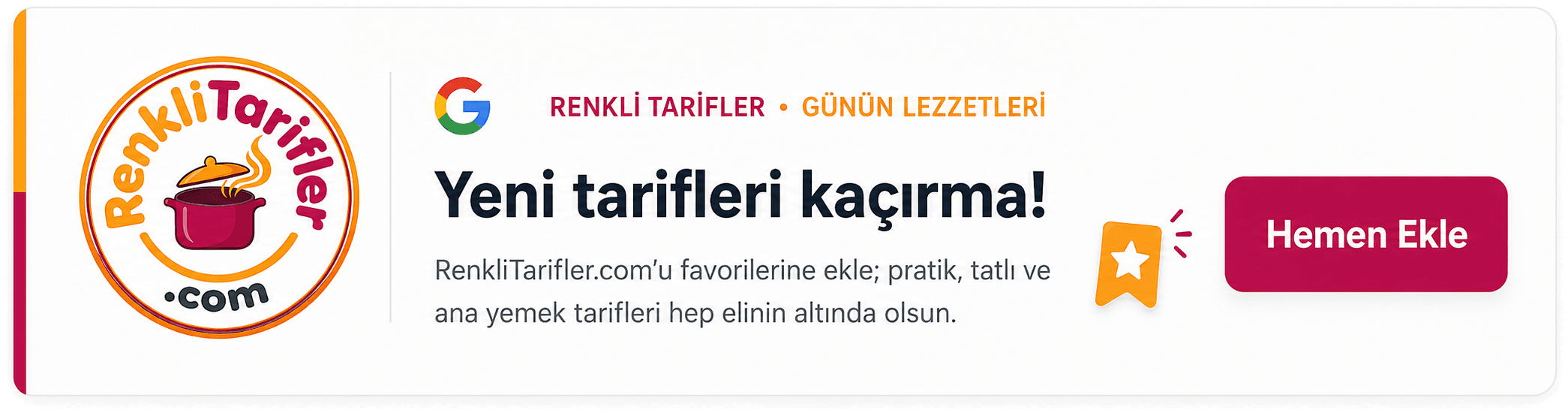 Renkli Tarifler
