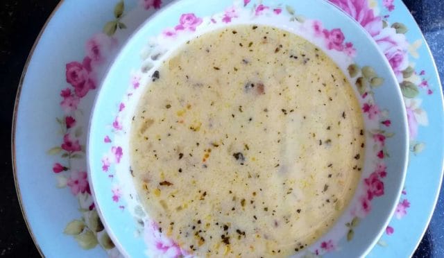 terbiyeli mercimek bulgur çorbası