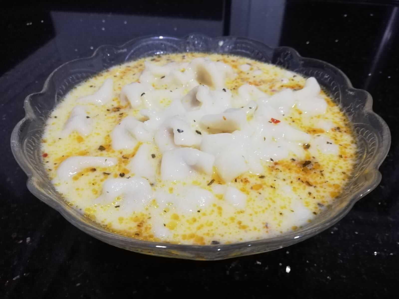 Mantılı Ayran Çorbası Tarifi