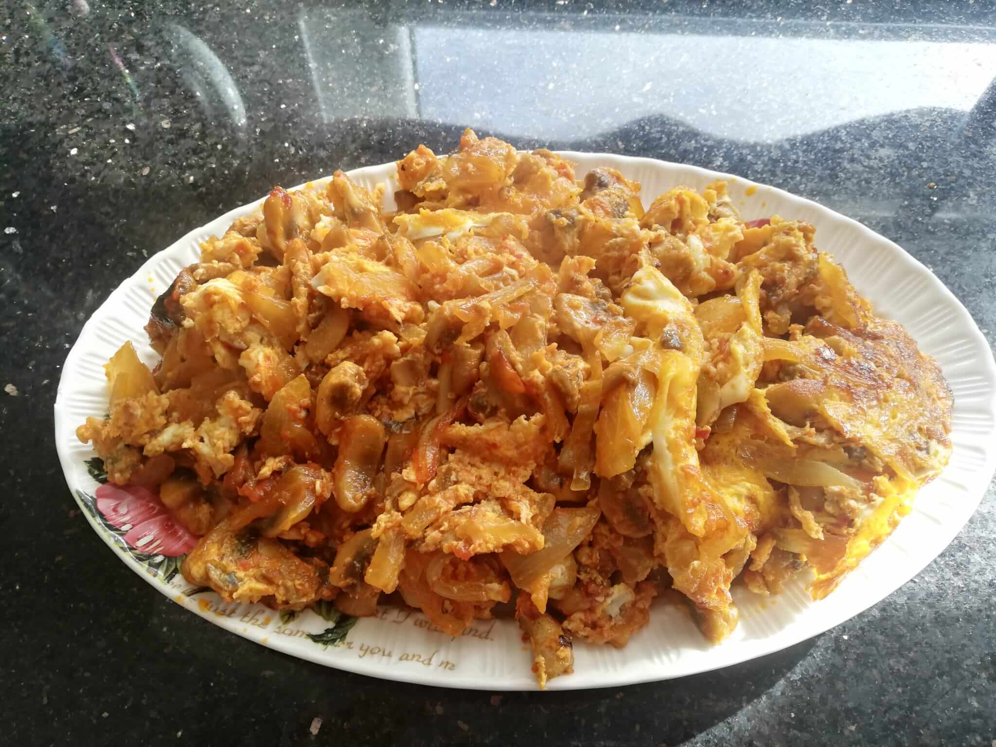 Yumurtalı Mantar Tarifi
