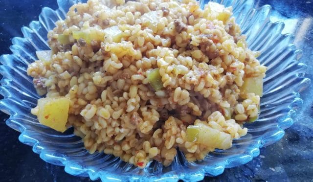 Sebzeli Bulgur Dolması
