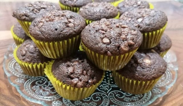 Damla çikolatalı muffin