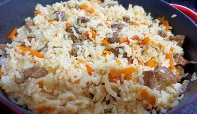özbek pilavı