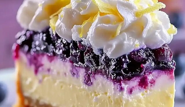 Yaban Mersinli Cheesecake Tarifi