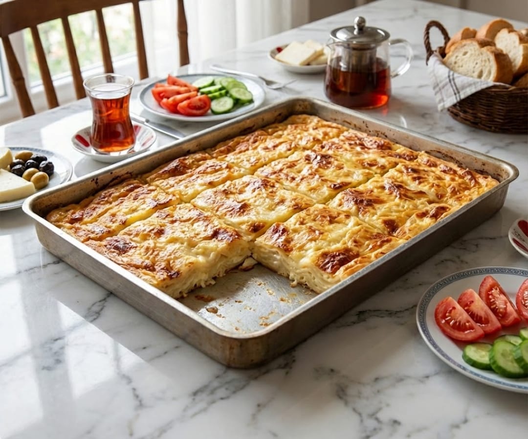 Firinda Besamel Soslu Makarna
