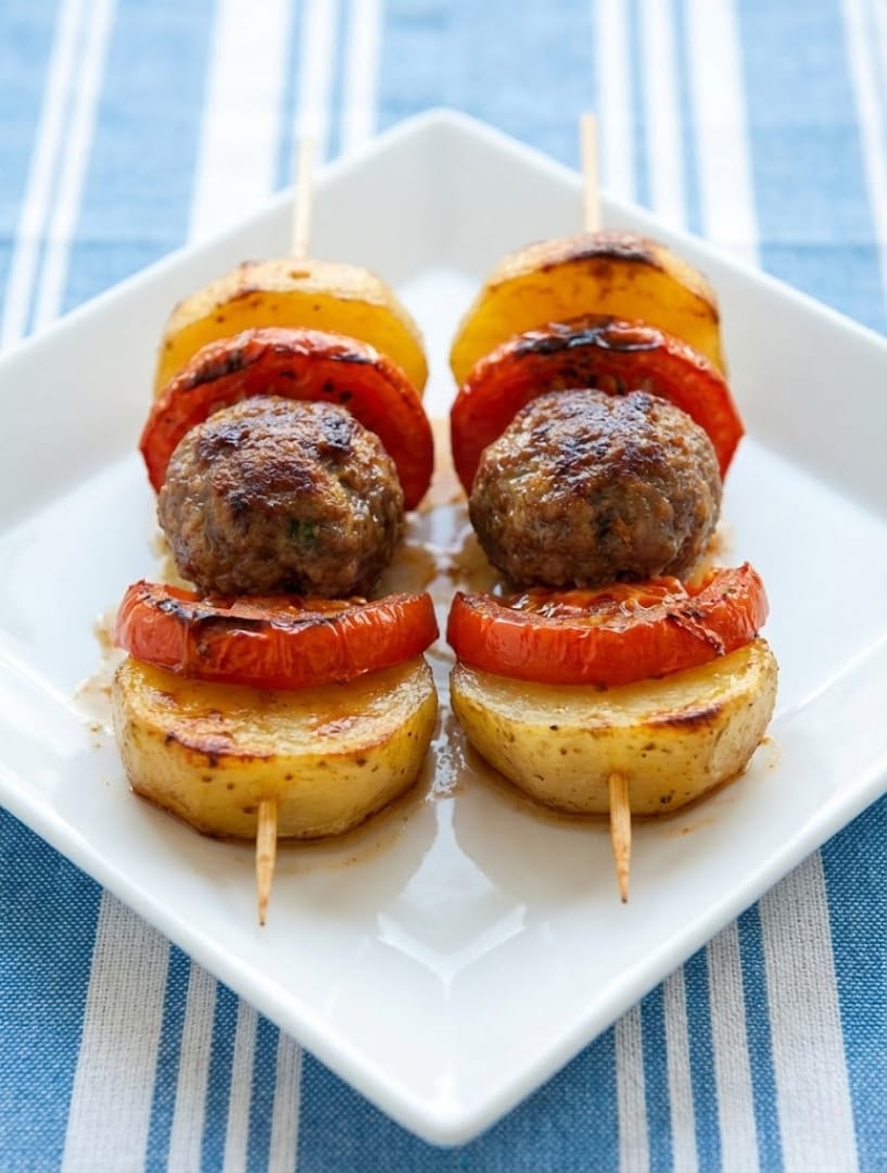 Firinda Patatesli Kofte Tarifi