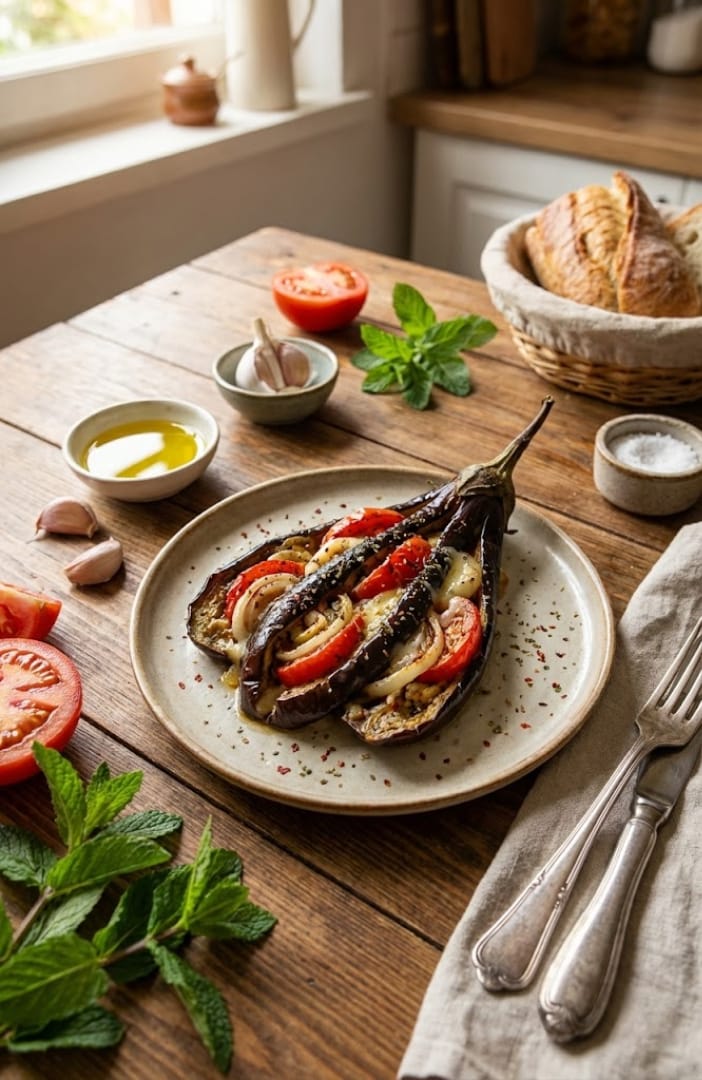 Patlıcan Dilme (Yalancı İmam Bayıldı) Tarifi