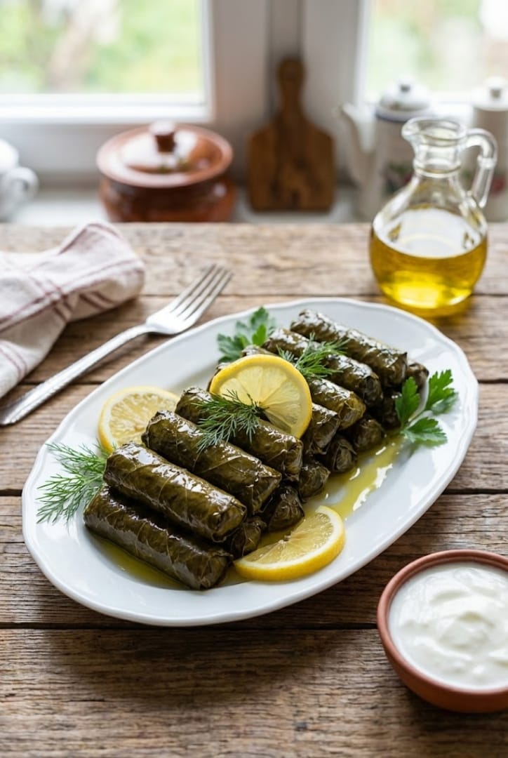 Zeytinyagli Yaprak Sarma Tarifi