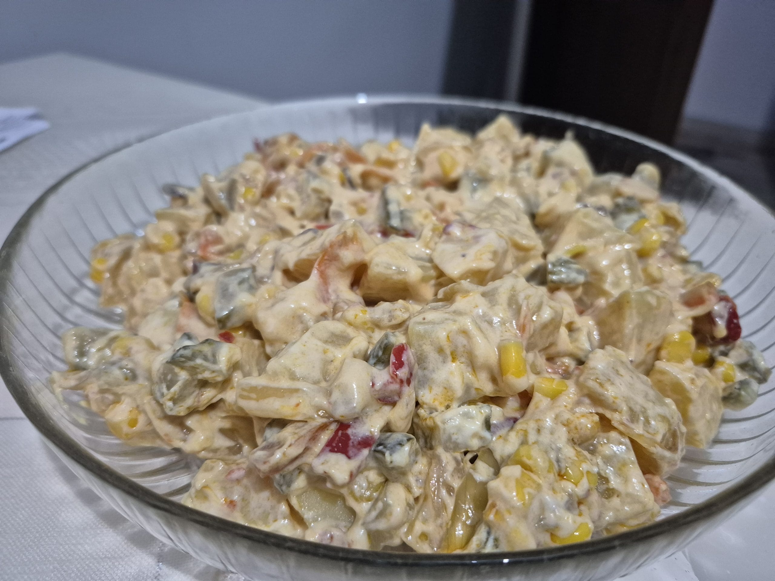 Karamel Soganlı Patates Salatası Tarifi