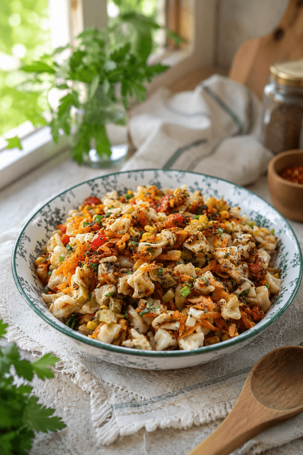 Havuçlu Mantı Salatası Tarifi
