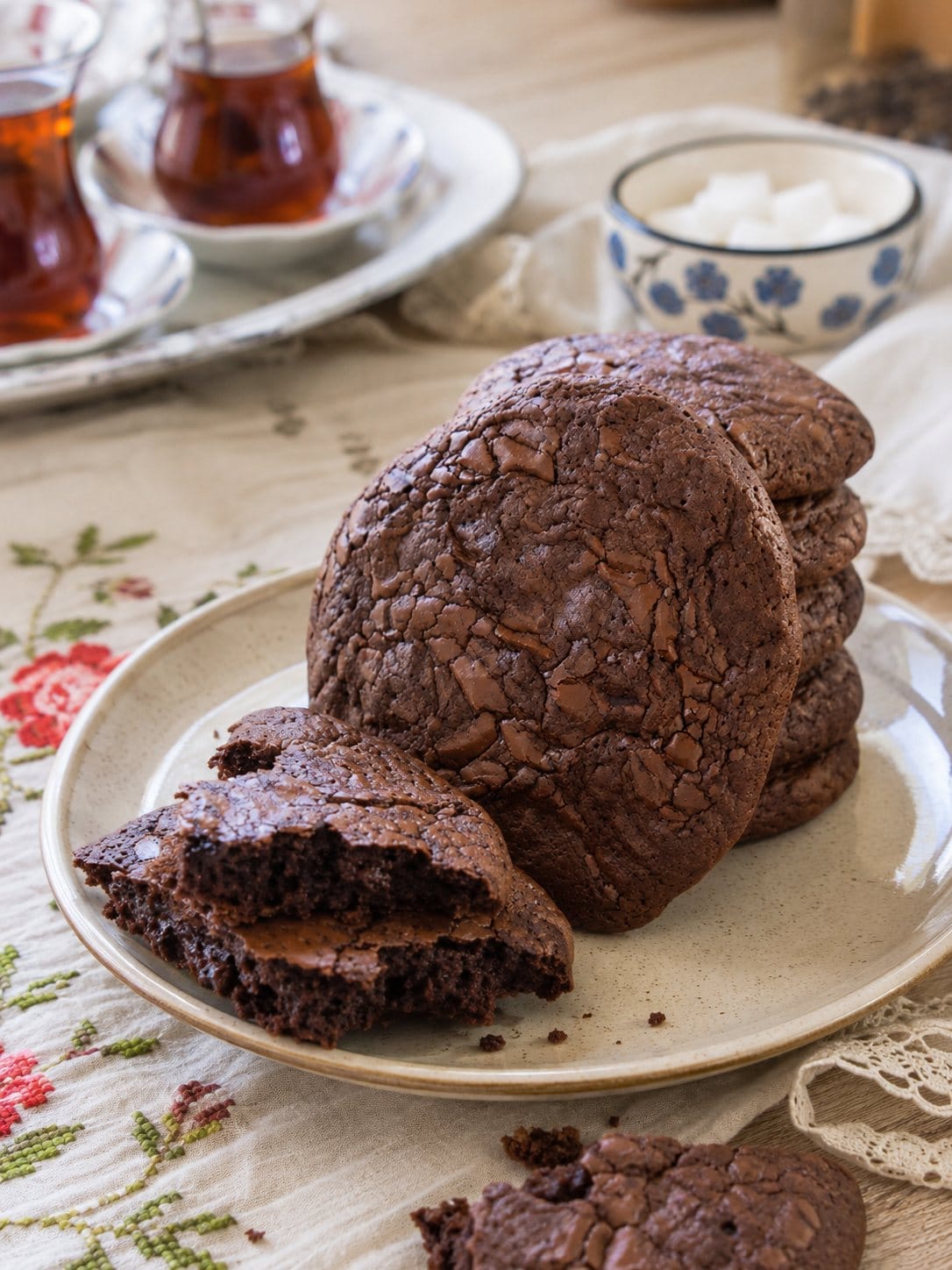 Çikolatalı Brownie Kurabiye Tarifi