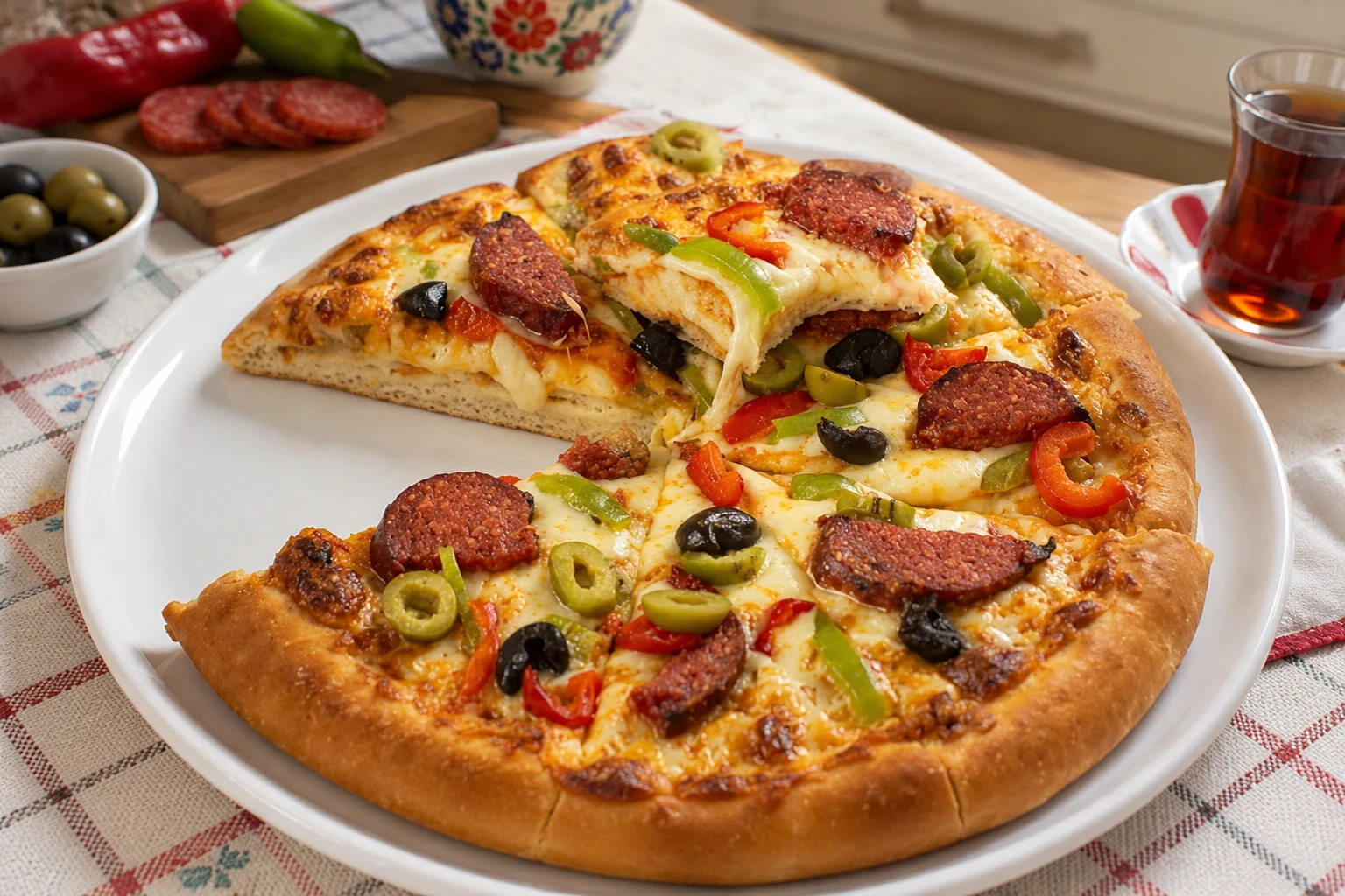 Dondurucuya Uygun Ev Yapımı Pizza Tarifi