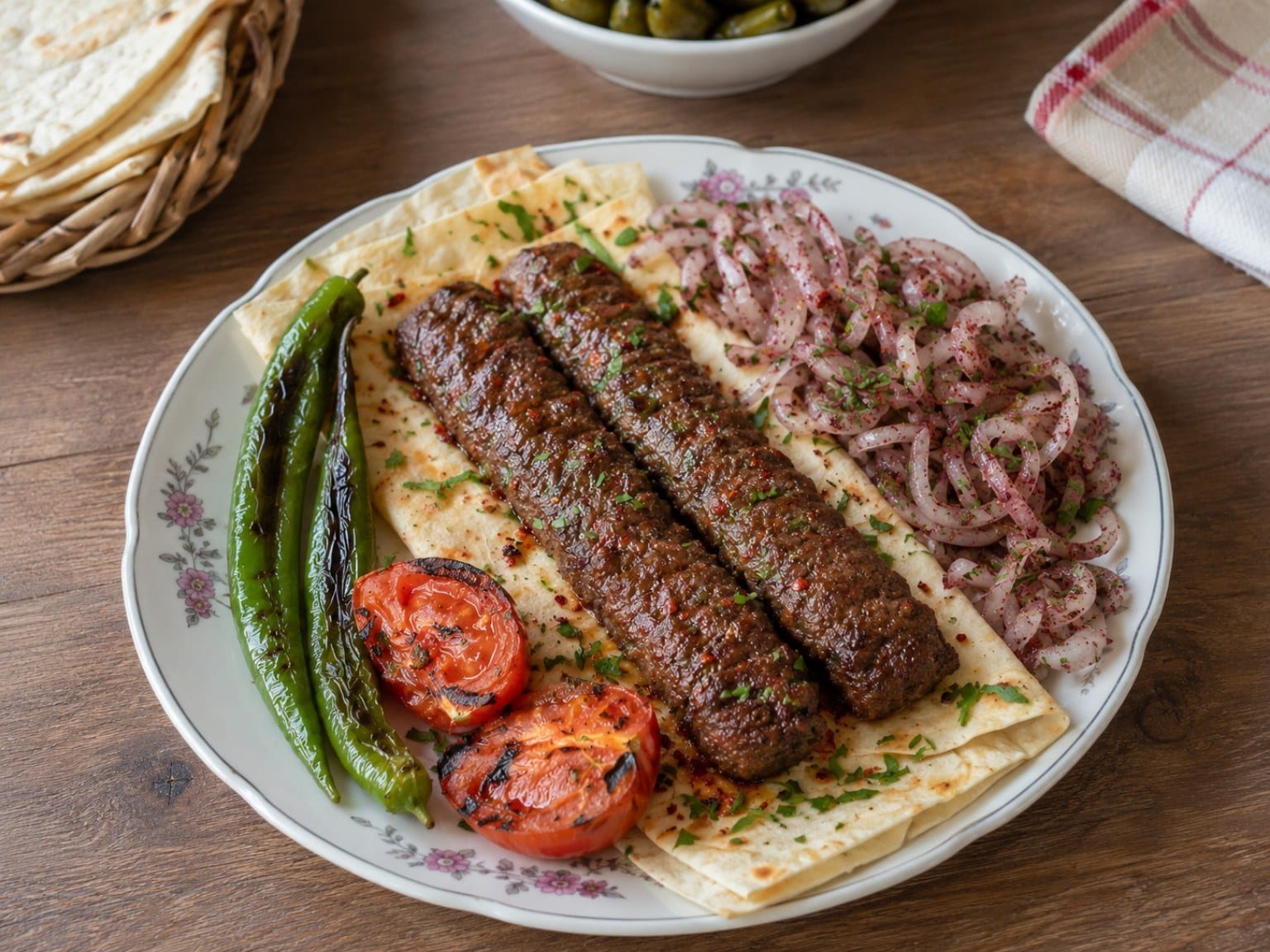 Fırında Tepsi Kebabı Tarifi