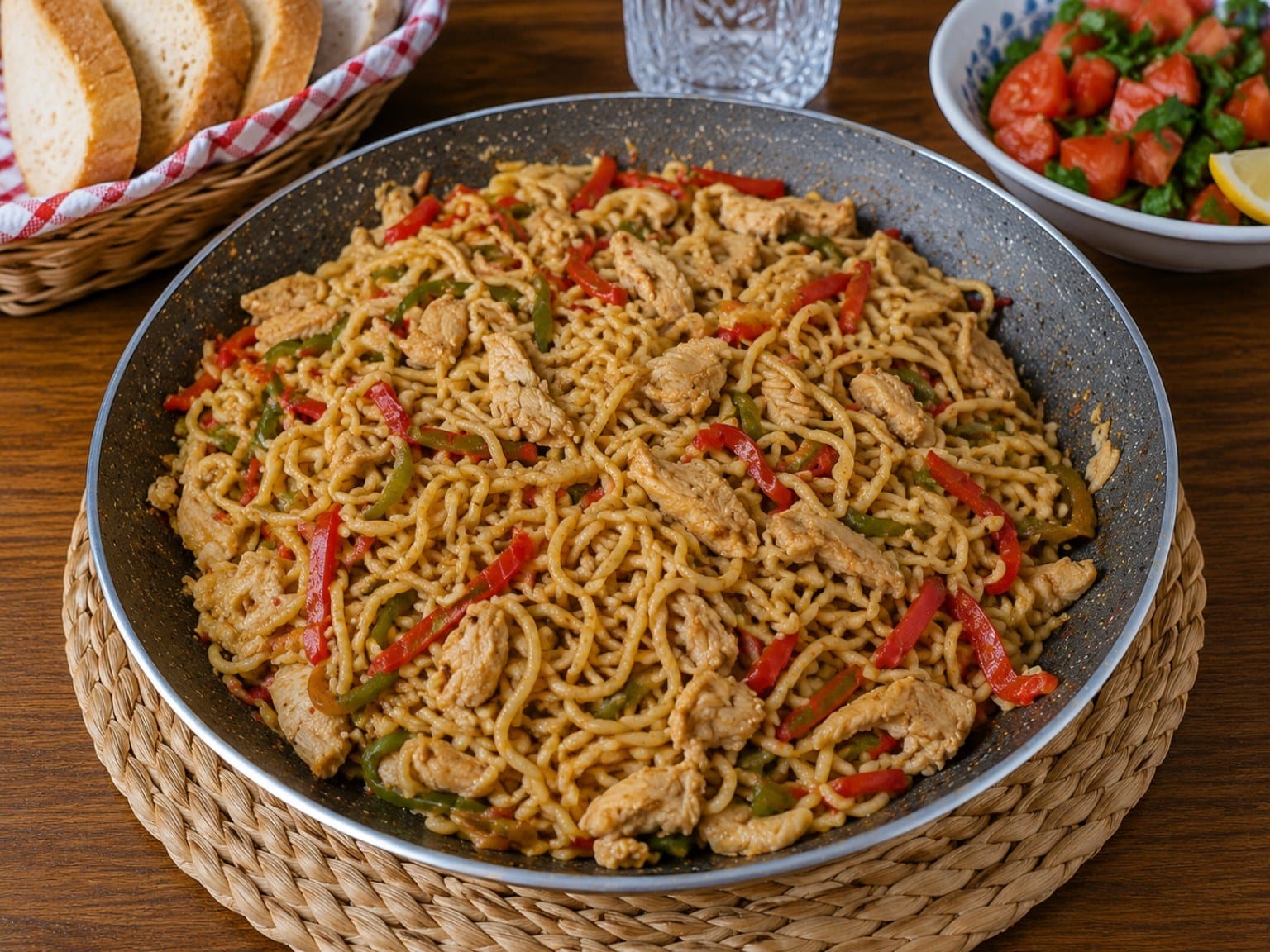 Tavuklu Noodle Tarifi