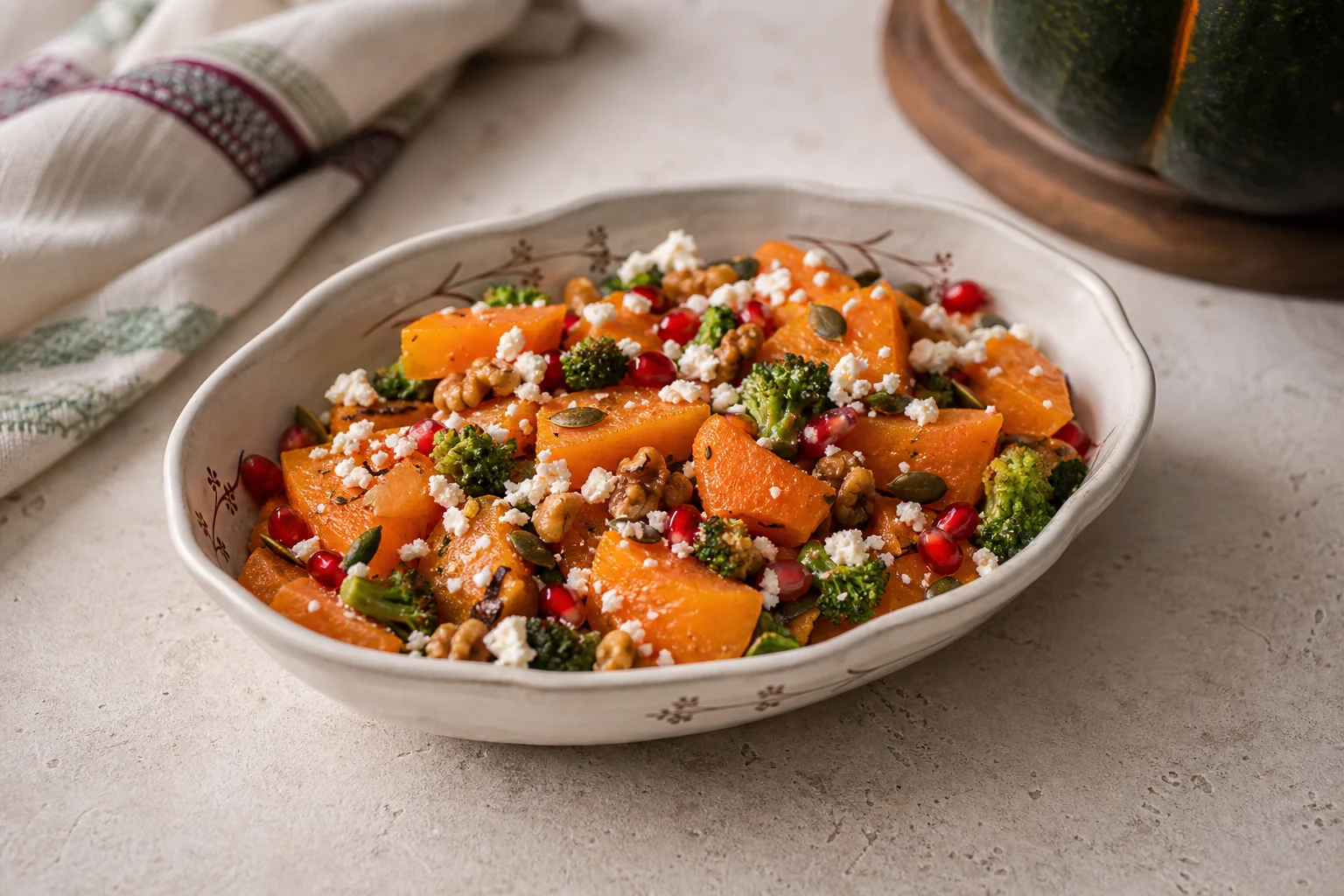 Butternut Kabak Salatası – Tatlı Kabak Salatası Tarifi