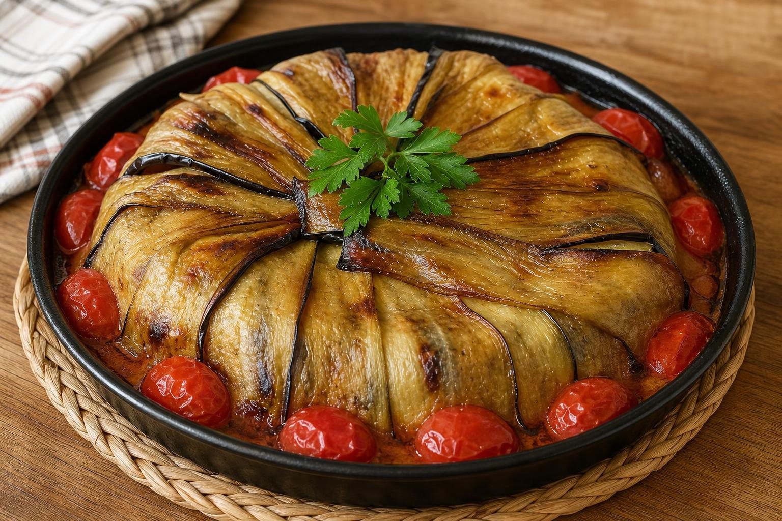 Etli Patlıcan Kapama Tarifi