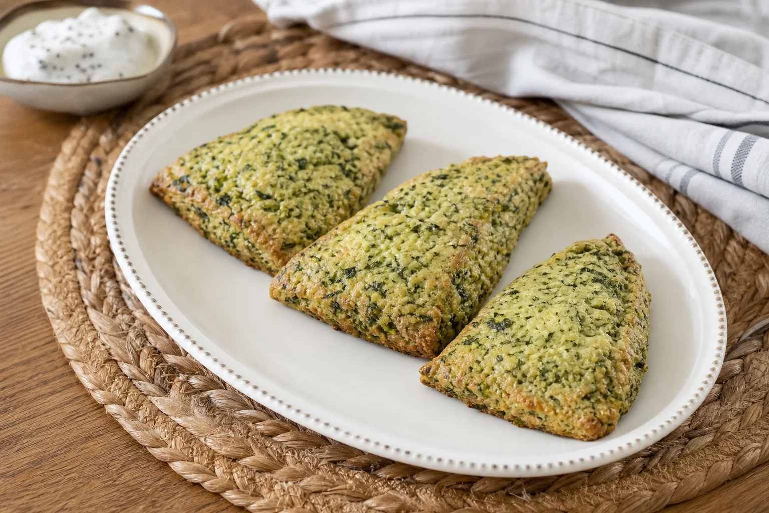 Ispanaklı Peynirli Scones Tarifi