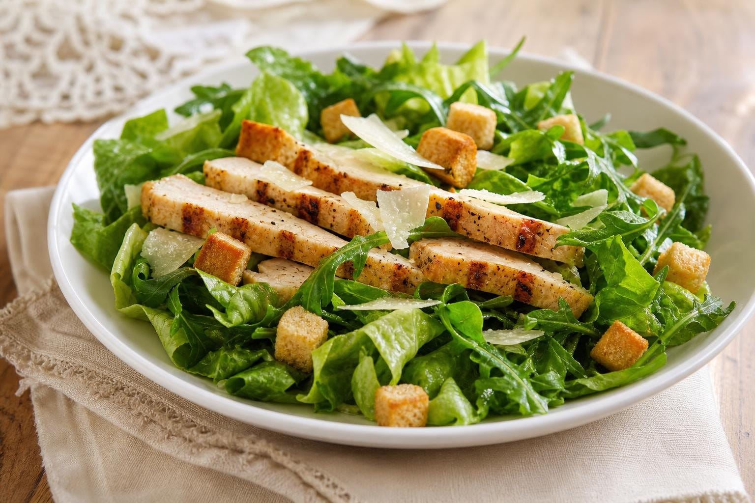 Izgara Hindi Göğüs Etli Salata Tarifi