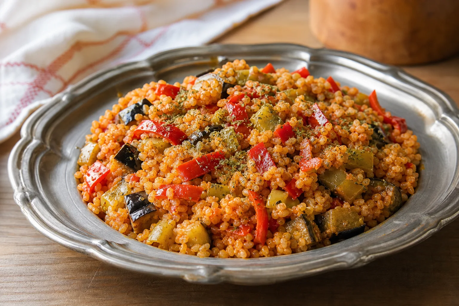 Sebzeli Bulgur Pilavı Tarifi