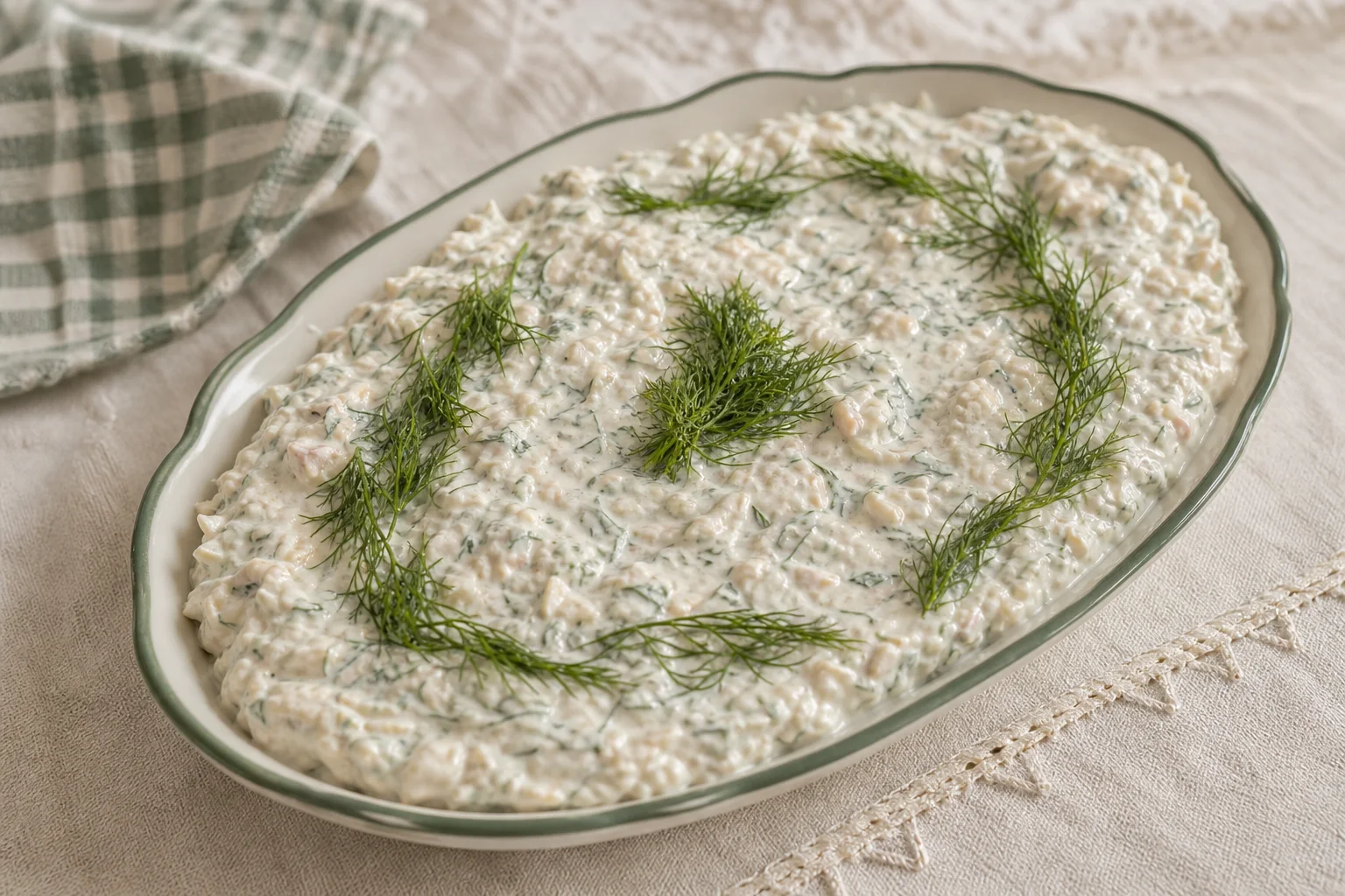Tavuklu Dereotlu Meze Tarifi