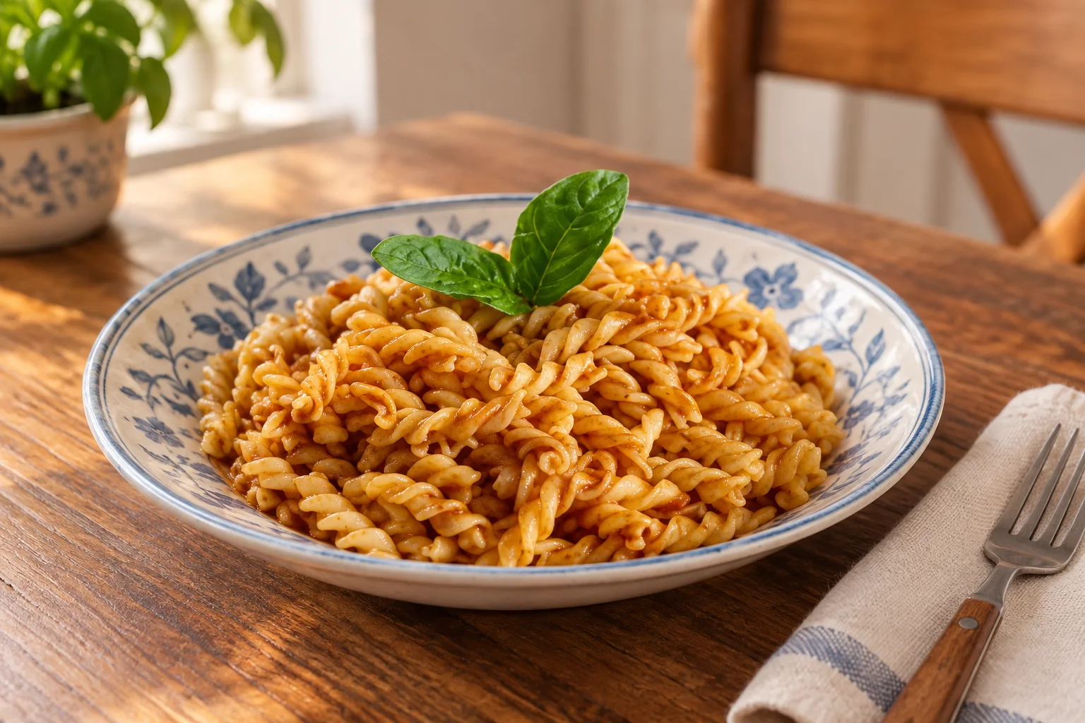 Barbekü Soslu Makarna Tarifi