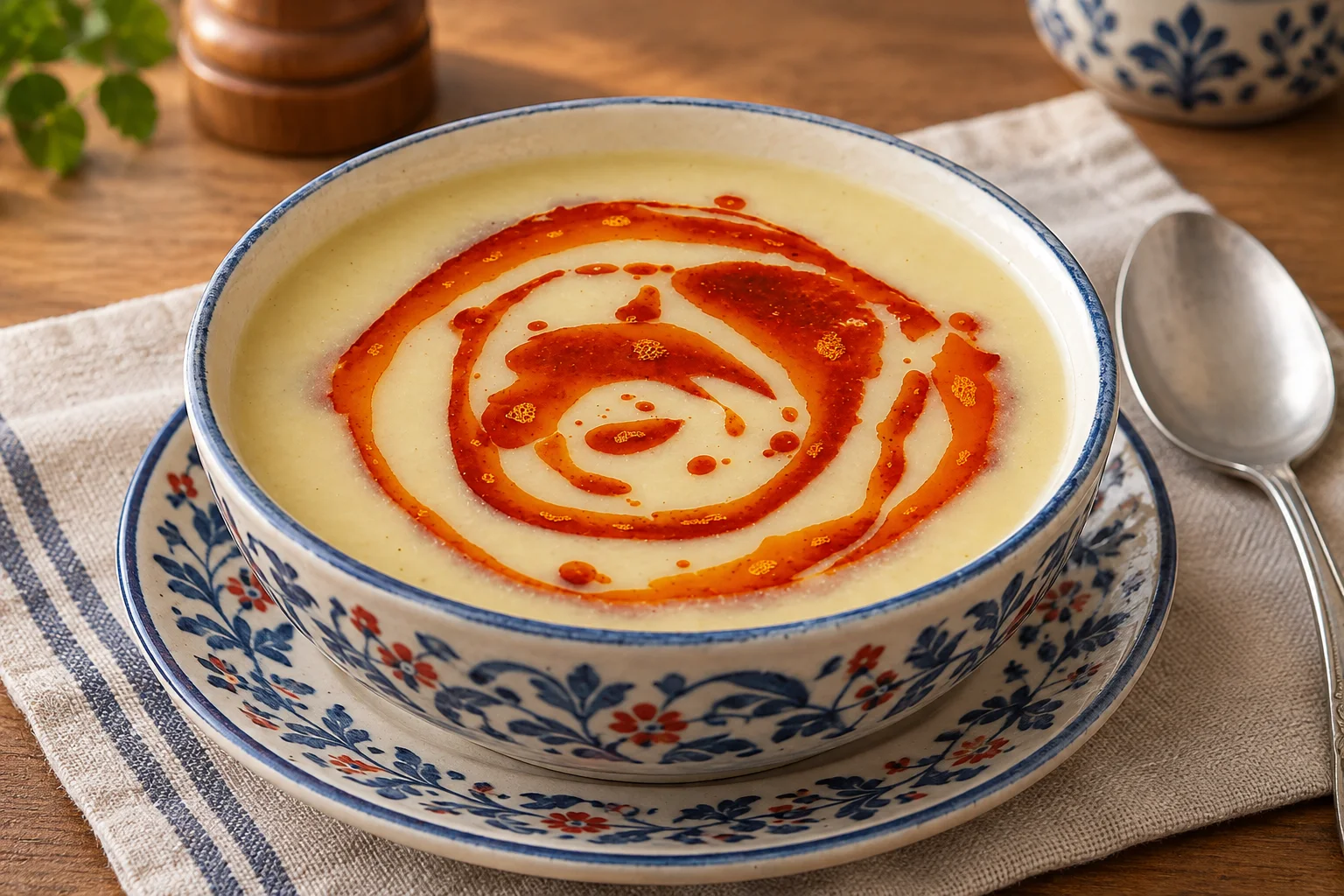Taze Sarımsaklı Cennet Çorbası Tarifi