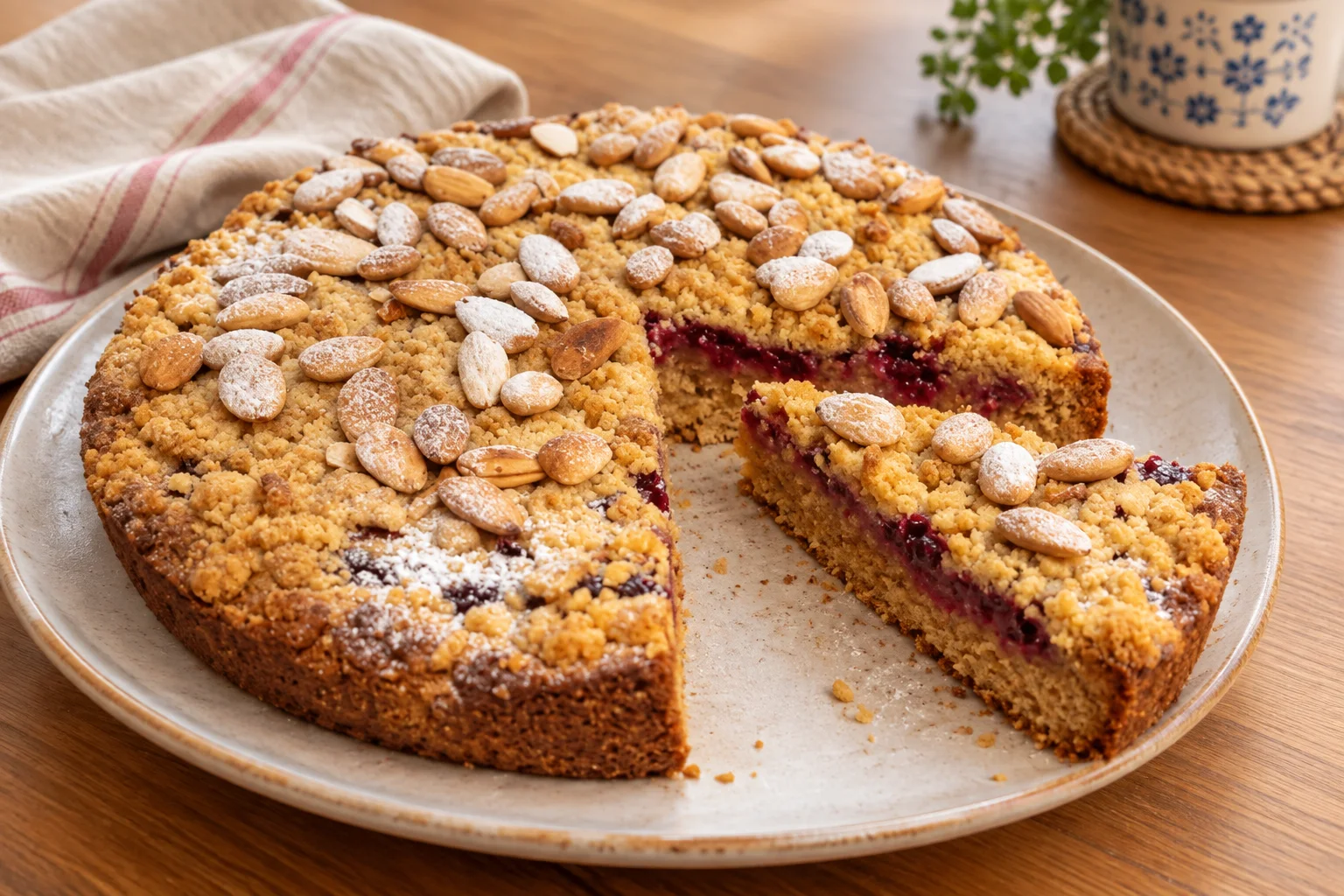 Frambuazlı Tarçınlı Tart Tarifi