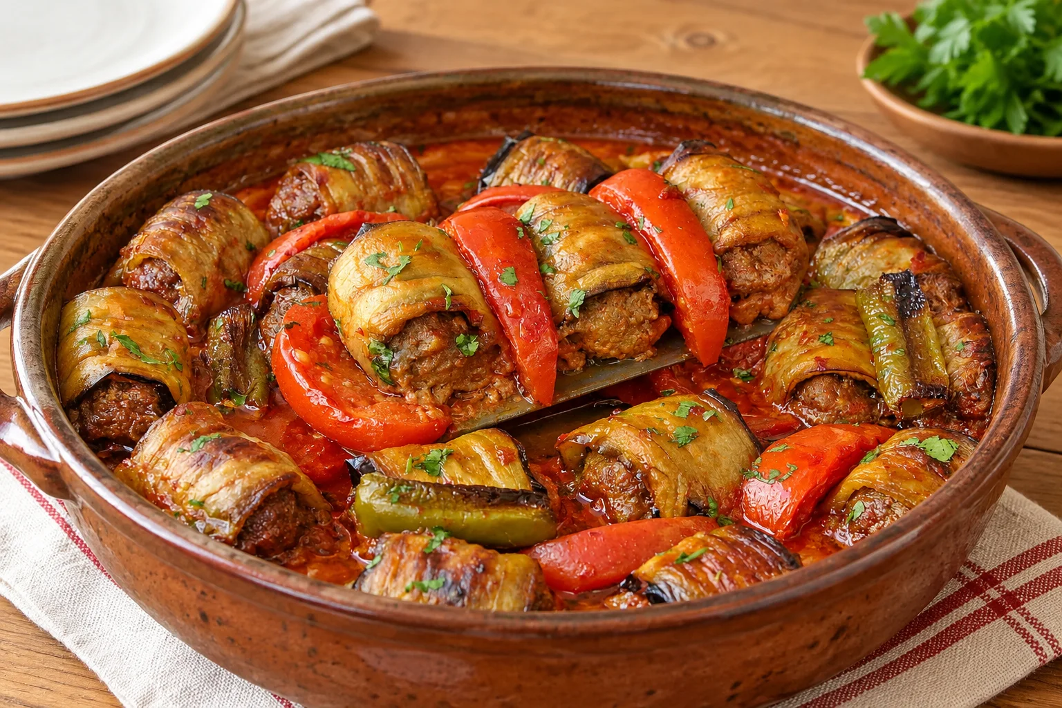 Patlıcan Sarma Tarifi