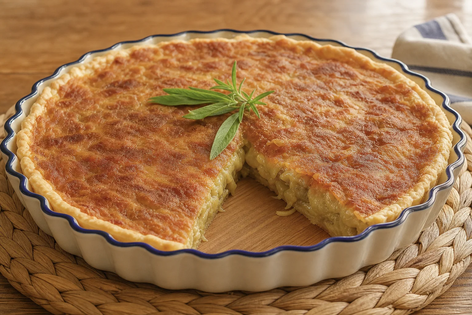 Patlıcanlı Kiş Tarifi