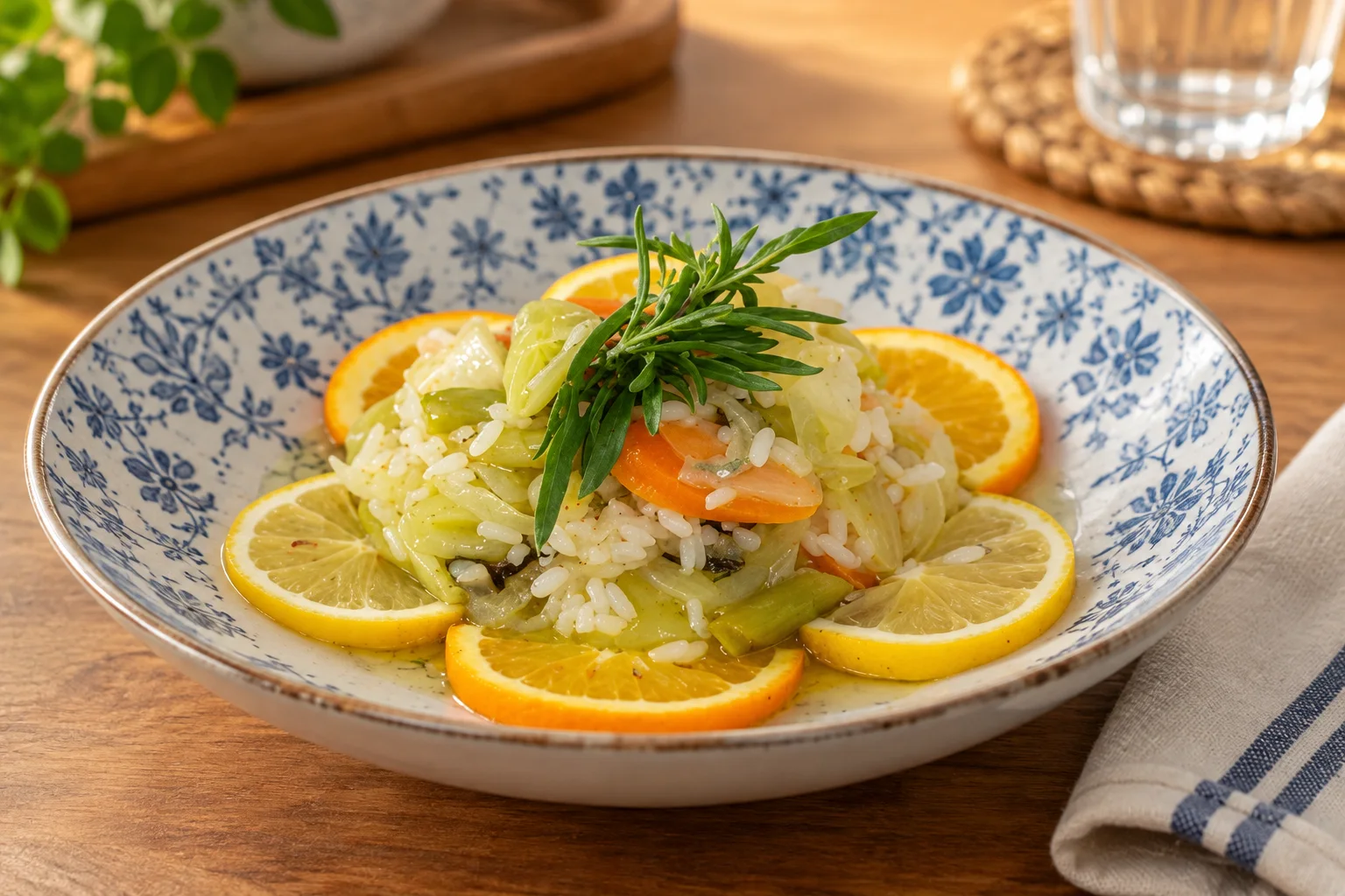 Portakallı ve Zeytinyağlı Pırasa Tarifi