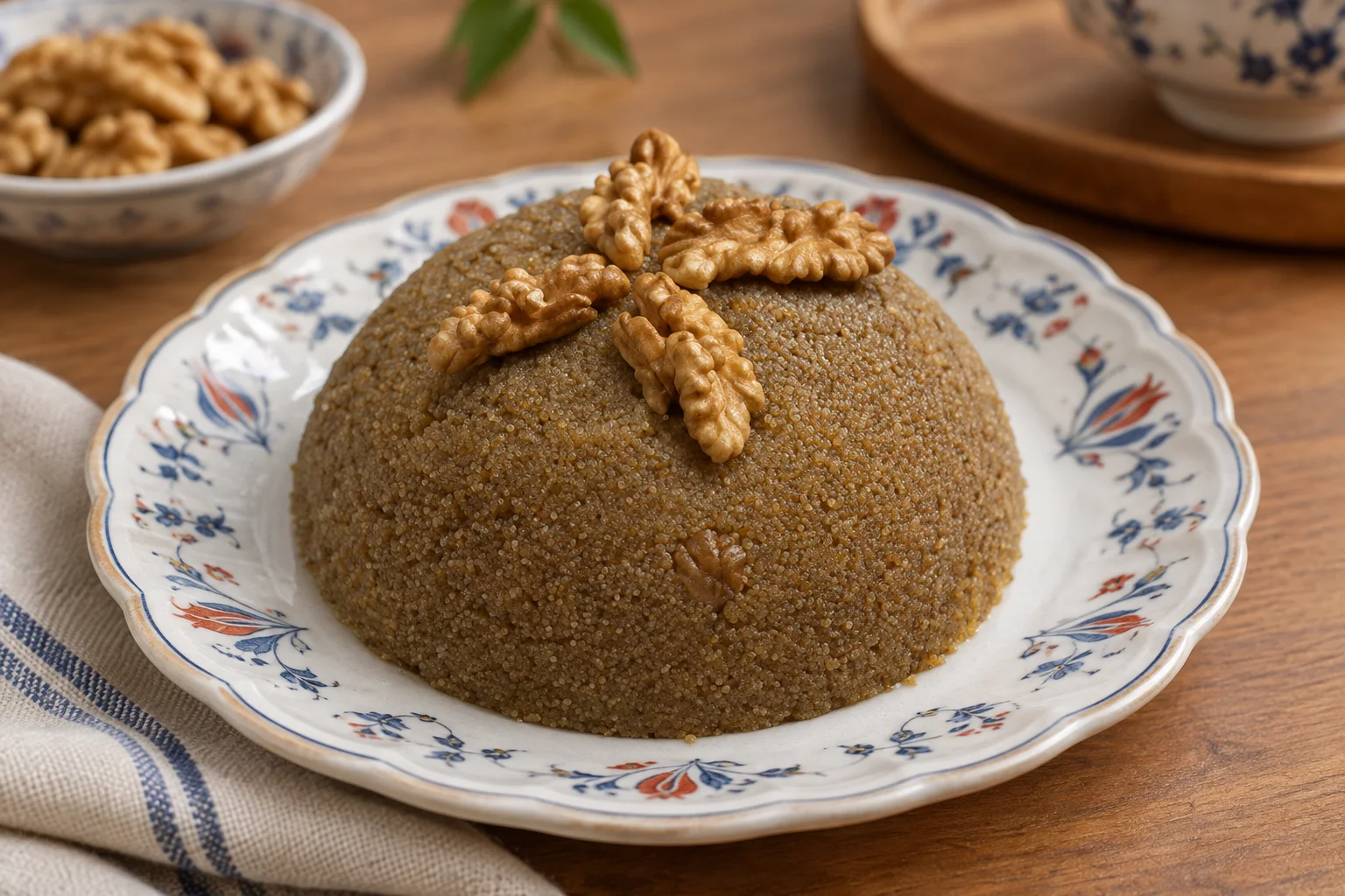 Şerbetsiz Sütlü İrmik Helvası Tarifi