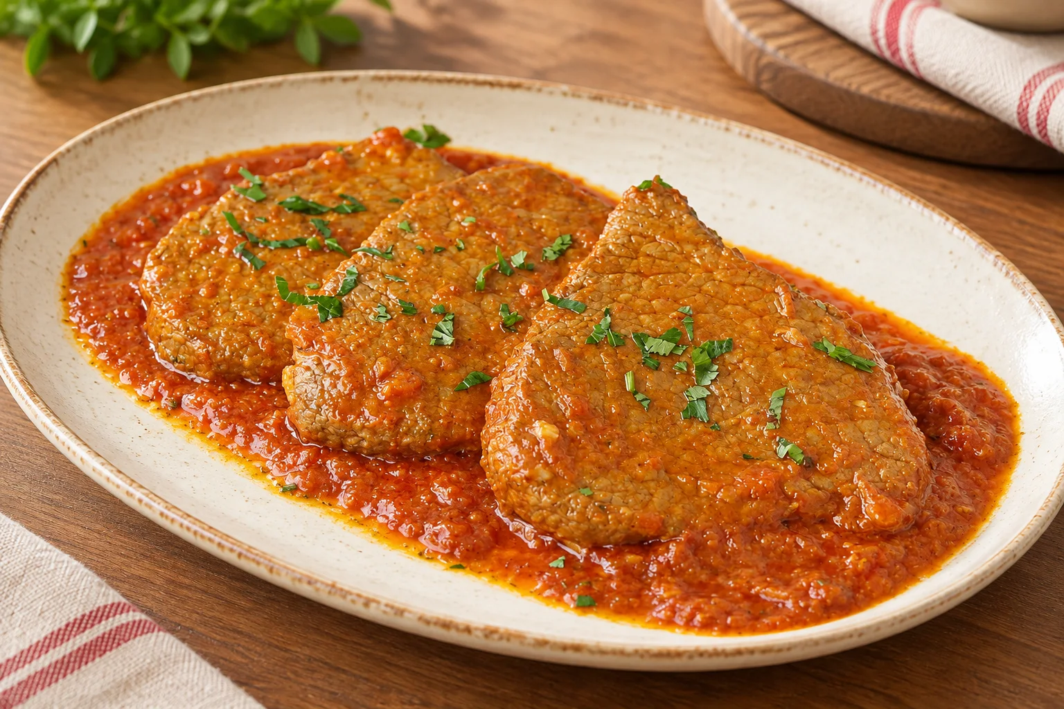 Soslu Biftek Tarifi