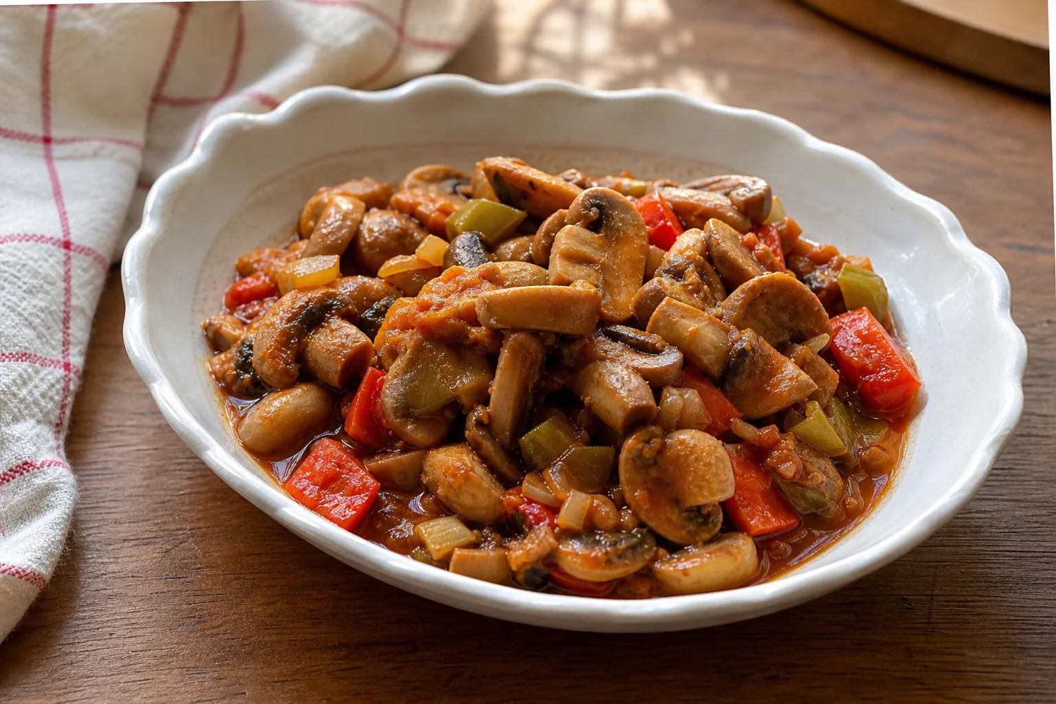 Soya Soslu Mantar Sote Tarifi