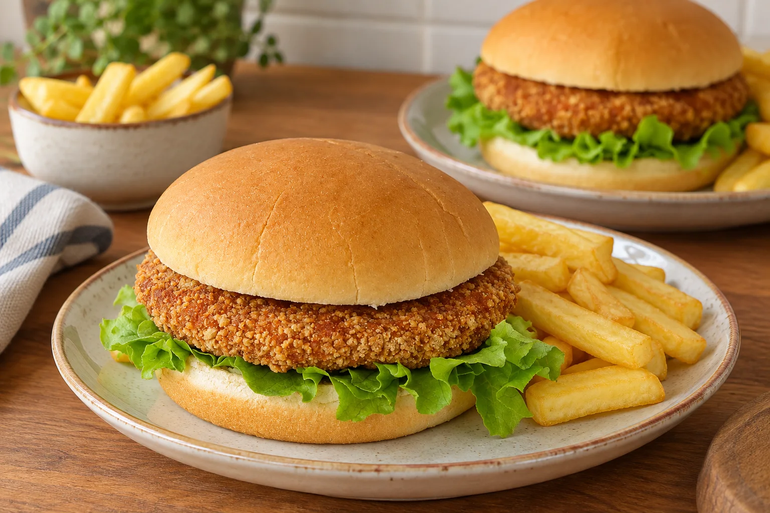 Tavuk Burger Tarifi