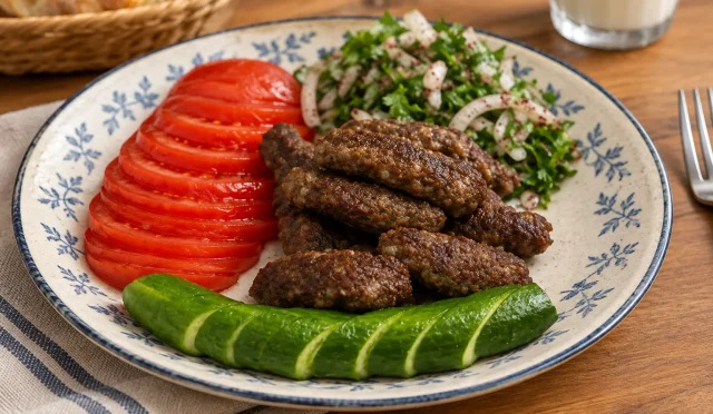 Tavada kızarmış Tekirdağ köfteleri