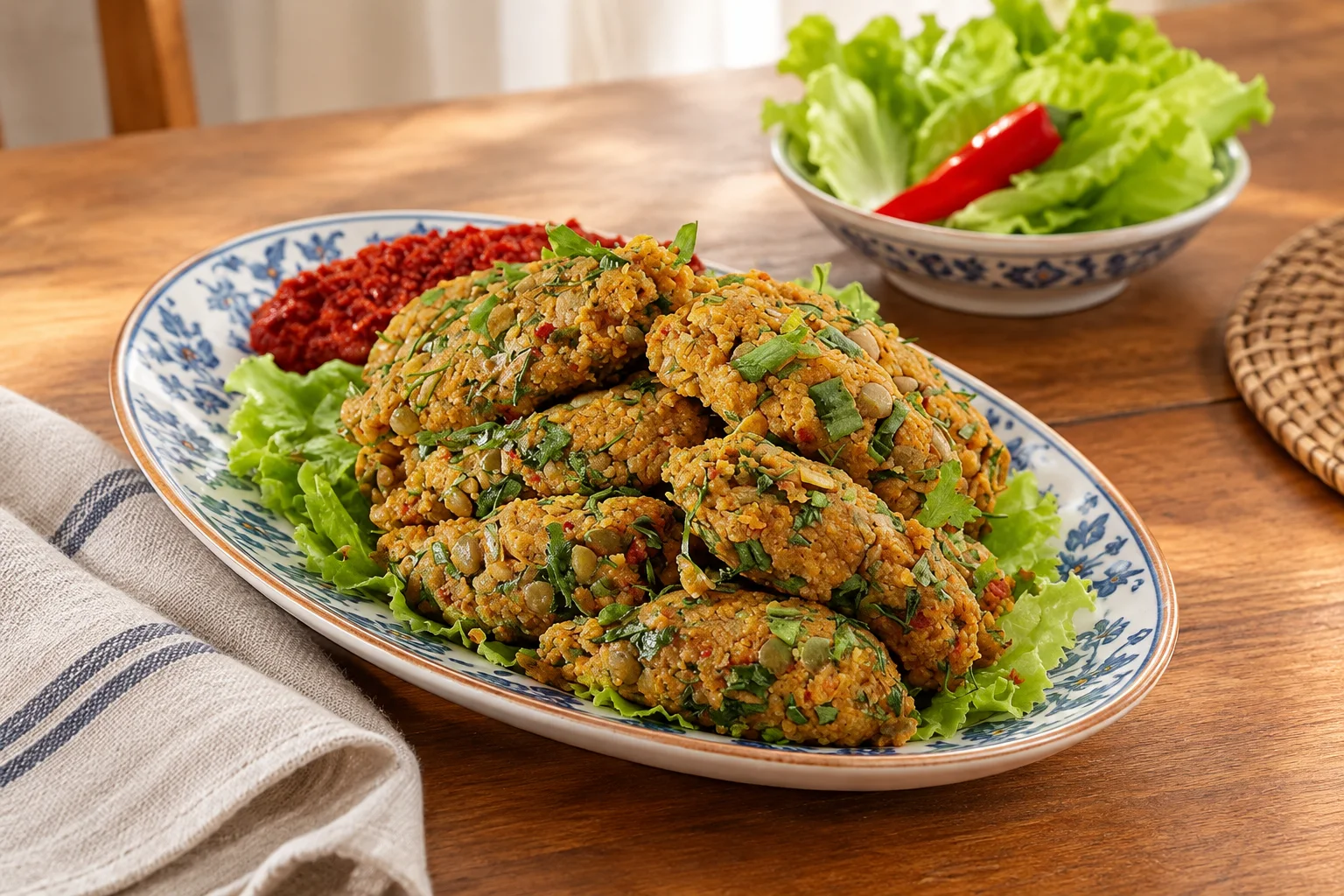 Yeşil Mercimek Köftesi Tarifi