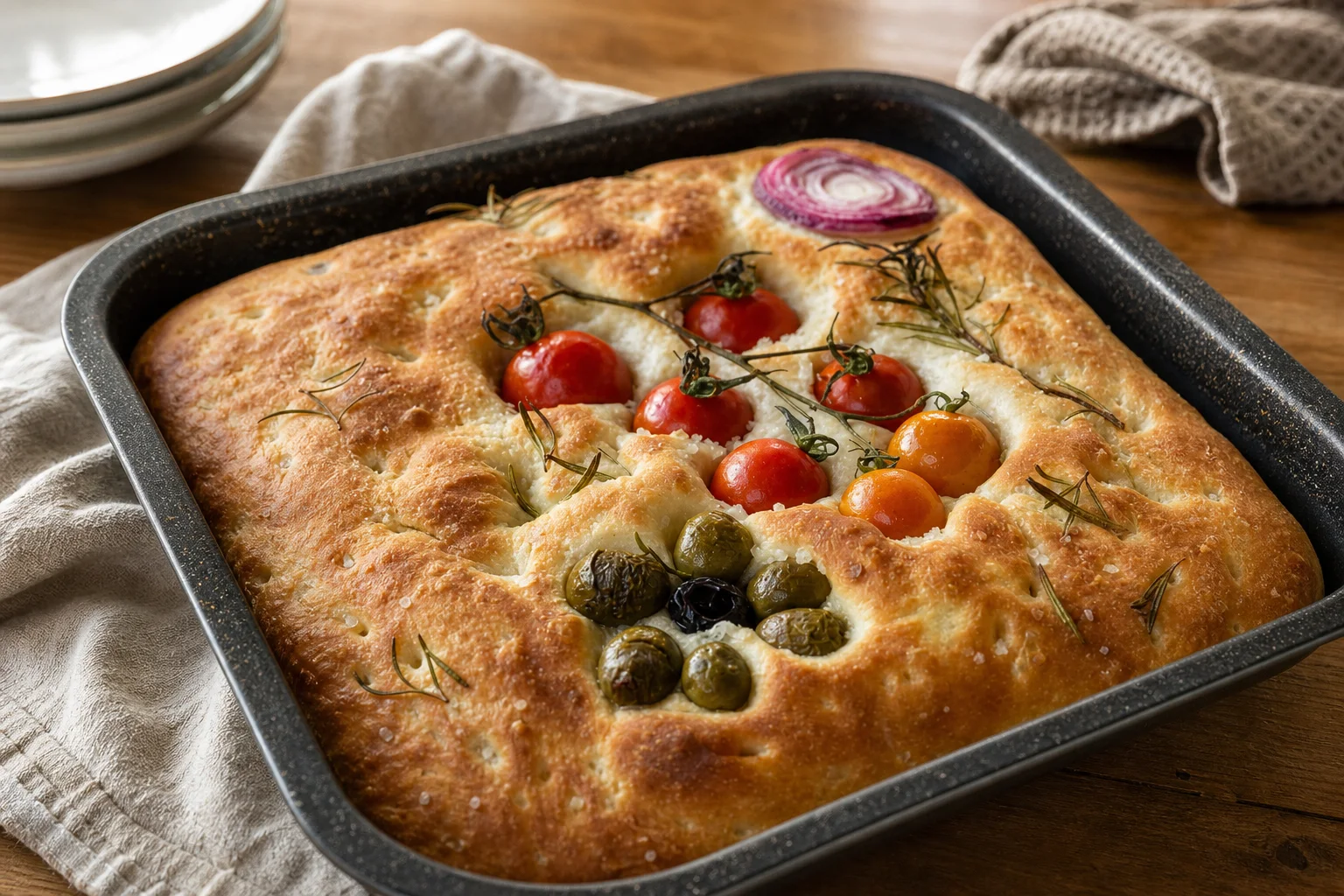 Yumuşacık Focaccia Tarifi
