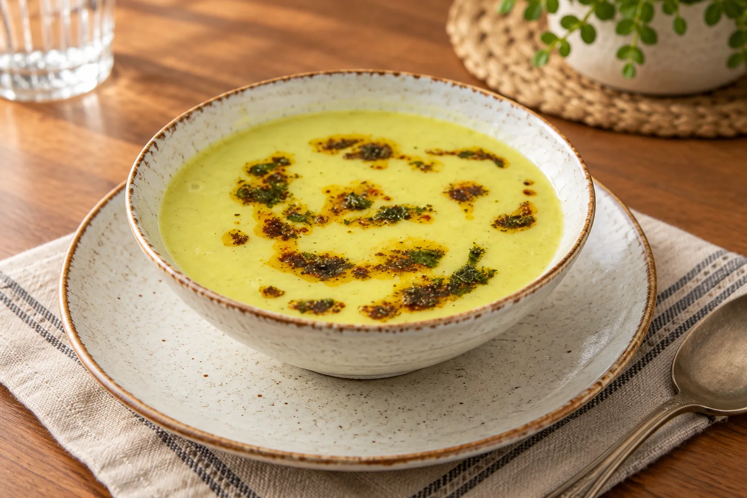 Zerdeçallı Yer Elması Çorbası Tarifi