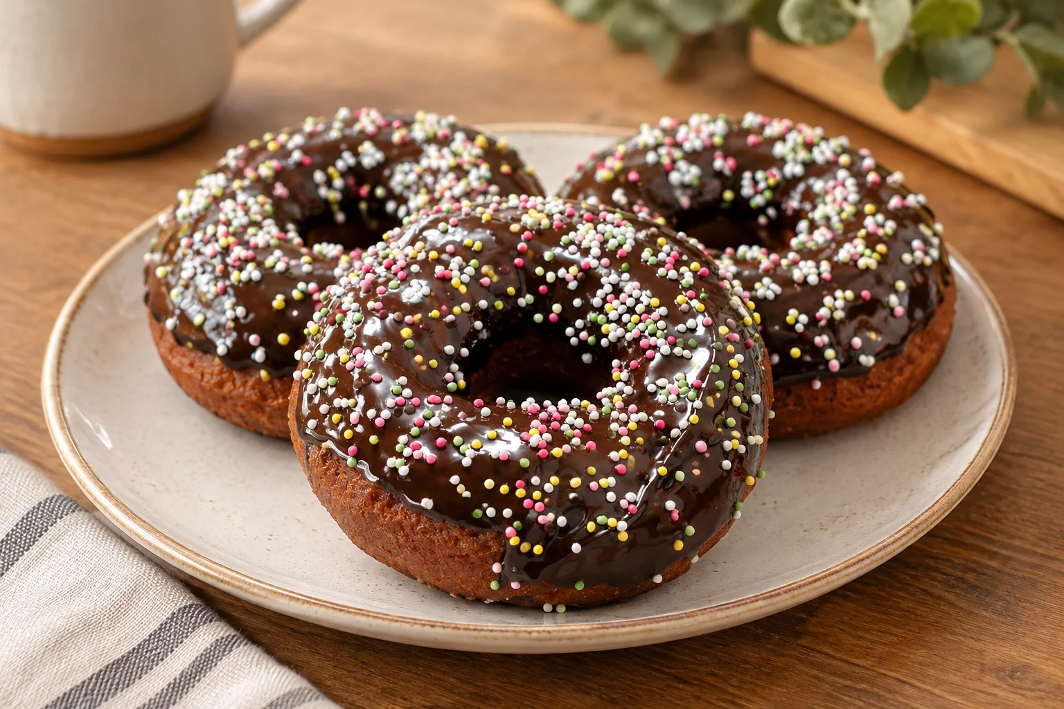 Çikolatalı Donut Tarifi