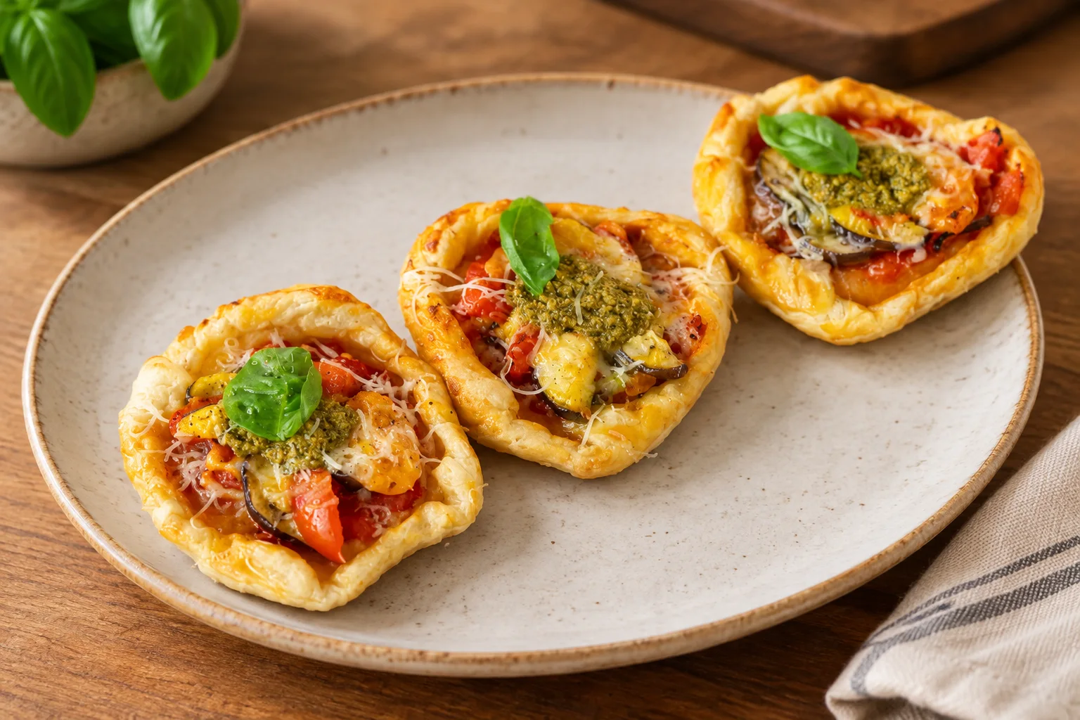Patlıcanlı Milföy Pizza Tarifi